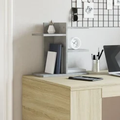 vidaXL Organisateur de bureau 42x21,5x42 cm bois d'ingénierie