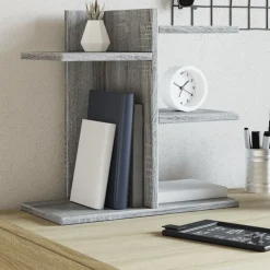 Fournitures De Bureau-vidaXL Organisateur de bureau 42x21,5x42cm bois ingénierie Sonoma gris