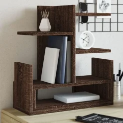 Fournitures De Bureau-vidaXL Organisateur de bureau chêne marron 49x20x52,5 cm Ch&ecirc;ne marron