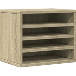 Fournitures De Bureau-vidaXL Organisateur de bureau chêne sonoma 36x26x29,5 cm Ch&ecirc;ne sonoma
