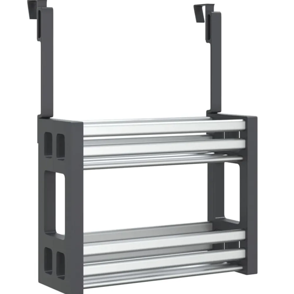 Arts De La Table & Arts Culinaires-vidaXL Organisateur sous évier 34x12x26 cm aluminium
