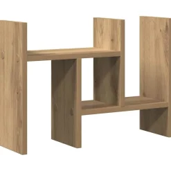 vidaXL Organiseur de bureau Chêne artisanal 34,5 x 15,5 x 35,5 cm