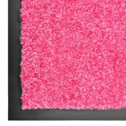 Décorations-vidaXL Paillasson lavable 40x60 cm Rose