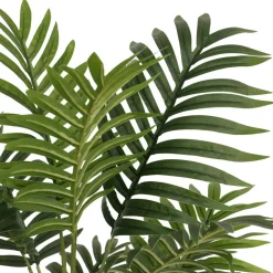 Plantes-vidaXL Palmier artificiel avec 3 troncs vert 85 cm PP