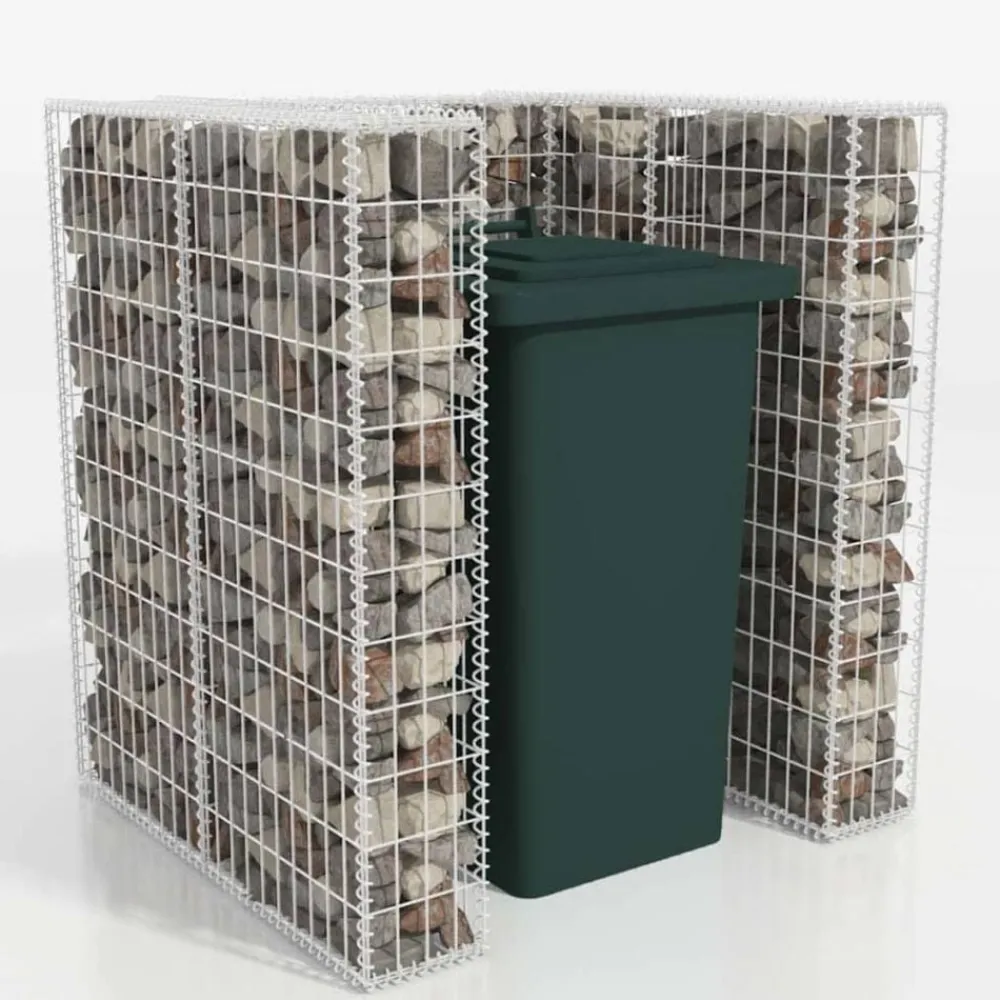 vidaXL Panier de gabion simple Acier 110 x 100 x 120 cm