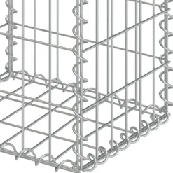 vidaXL Paniers de gabion 2 pcs Acier galvanisé 30x30x40 cm