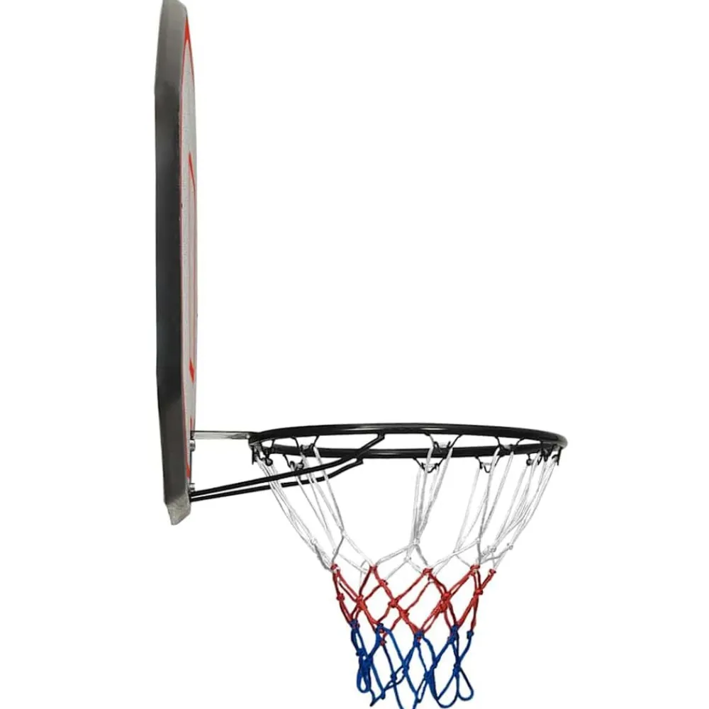 Divers Sports-vidaXL Panneau de basket-ball 109x71x3 cm Polyéthylène Noir