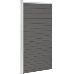 vidaXL Panneau de clôture WPC 95x186 cm