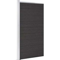 vidaXL Panneau de clôture WPC 95x186 cm