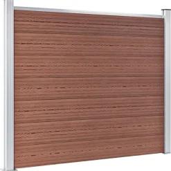 vidaXL Panneau de clôture WPC 180x146 cm