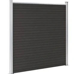 vidaXL Panneau de clôture WPC 180x186 cm