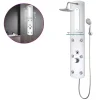Plomberie-vidaXL Panneau de douche 25 x 43 x 120 cm Argenté