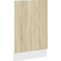 vidaXL Panneau de lave-vaisselle Chêne Sonoma 45 x 3 x 67 cm Bois d'ingénierie