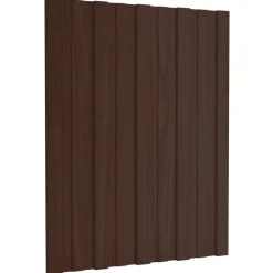 Matériaux De Construction-vidaXL Panneau de toiture 12 pcs 60 x 45 cm Acier galvanisé Marron
