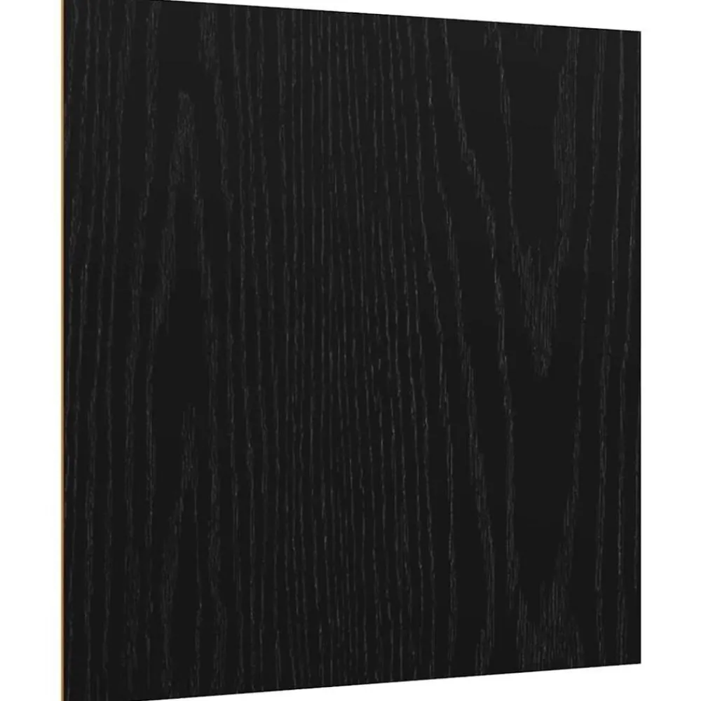 Arts & Loisirs-vidaXL Panneaux décoratifs 12 pcs Chêne noir 30 x 30 x 0,27 cm Chêne noir