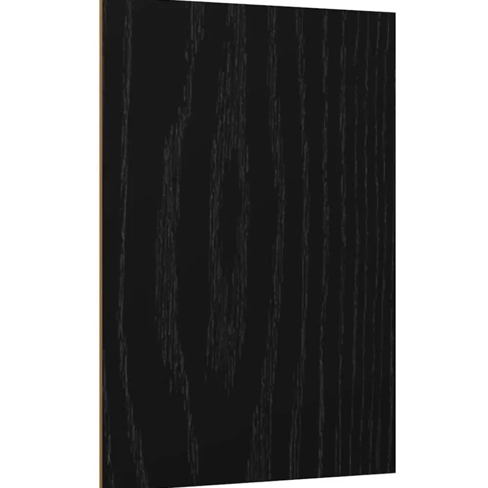 Arts & Loisirs-vidaXL Panneaux décoratifs 12 pcs Chêne noir 30 x 42 x 0,27 cm Chêne noir