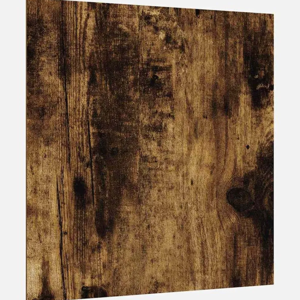 vidaXL Panneaux décoratifs 12 pcs Chêne fumé 30 x 30 x 0,27 cm