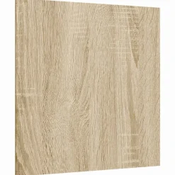 Arts & Loisirs-vidaXL Panneaux décoratifs 12 pcs Chêne Sonoma 30 x 30 x 0,27 cm Ch&ecirc;ne sonoma