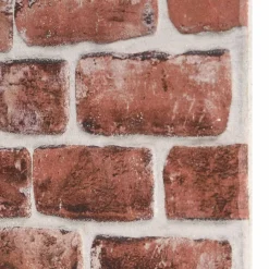 Matériaux De Construction-vidaXL Panneaux muraux 10 pcs 100 x 50 cm marron foncé et blanc