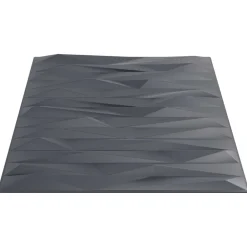 Matériaux De Construction-vidaXL Panneaux muraux 24 pcs 50 x 50 cm Mousse XPS Gris Pierre