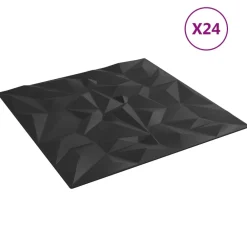 vidaXL Panneaux muraux 24 pcs 50 x 50 cm Mousse XPS