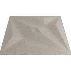 Matériaux De Construction-vidaXL Panneaux muraux 24 pcs Béton Étoile 50 x 50 cm Mousse XPS Béton &Eacute;toile
