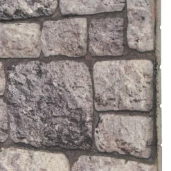 Matériaux De Construction-vidaXL Panneaux muraux 10 pcs 100 x 50 cm Mousse EPS Gris et blanc