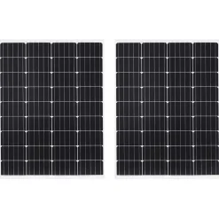 vidaXL Panneaux Solaires Aluminium