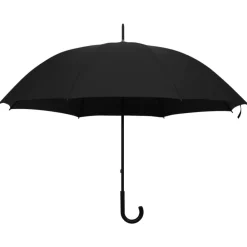 Parapluies-vidaXL Parapluie Noir 130 cm