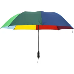 Parapluies-vidaXL Parapluie pliable automatique Multicolore 124 cm
