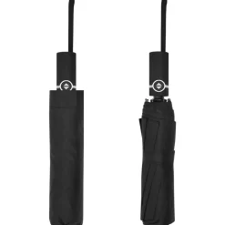 Parapluies-vidaXL Parapluie pliable automatique Noir 104 cm