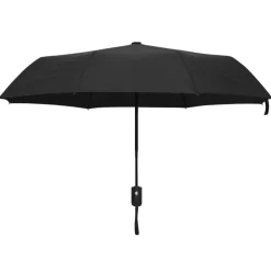 Parapluies-vidaXL Parapluie pliable automatique Noir 95 cm
