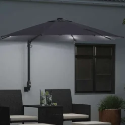 vidaXL Parasol de jardin 248 x 248 x 148 cm
