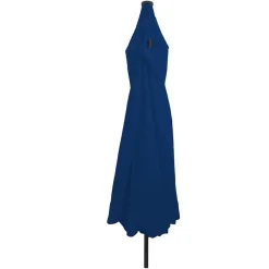 Pelouses & Jardins-vidaXL Parasol de jardin 395 x 395 x 245 cm Polyester Azur