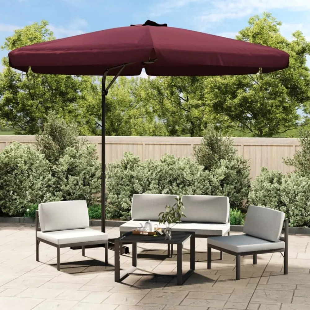 vidaXL Parasol de jardin avec mât en acier 300 cm