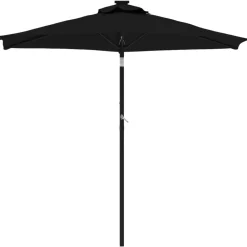 vidaXL Parasol de jardin avec mât en acier 225x225x212 cm