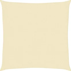 vidaXL Parasol en PEHD carré 3,6 x 3,6 m Crème