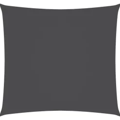 Pelouses & Jardins-vidaXL Parasol en tissu oxford carré 3,6 x 3,6 m Anthracite