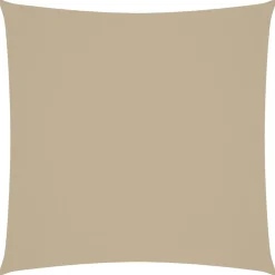 Pelouses & Jardins-vidaXL Parasol en tissu oxford carré 3,6 x 3,6 m Beige
