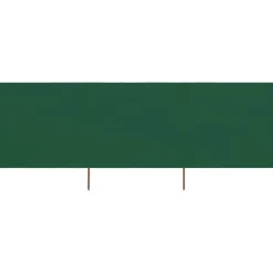 Pelouses & Jardins-vidaXL Paravent 3 panneaux Tissu 400 x 120 cm Vert