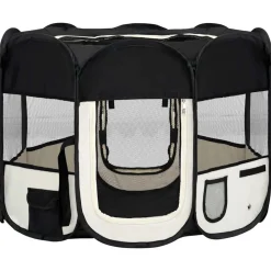 vidaXL Parc pour chiens pliable avec sac de transport 90x90x58 cm