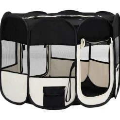 vidaXL Parc pour chiens pliable avec sac de transport 90x90x58 cm