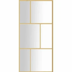 vidaXL Paroi de douche avec verre ESG transparent 80x195 cm