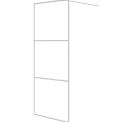 vidaXL Paroi de douche 80x195 cm Verre ESG transparent