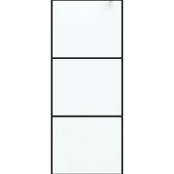 vidaXL Paroi de douche 80x195 cm Verre ESG dépoli