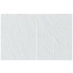 vidaXL Parois de tente de réception 2 pcs et fermeture éclair PE