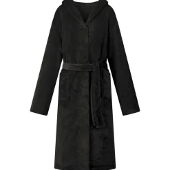 Vêtements & Accessoires-vidaXL Peig avec capuche s Flanelle Noir