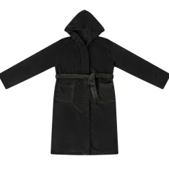 Vêtements & Accessoires-vidaXL Peig avec capuche s Flanelle Noir