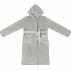 vidaXL Peignoir avec capuche s Flanelle