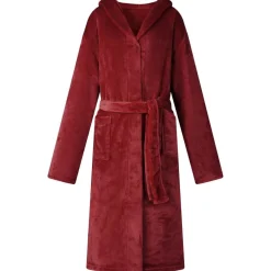 vidaXL Peignoir avec capuche s Flanelle